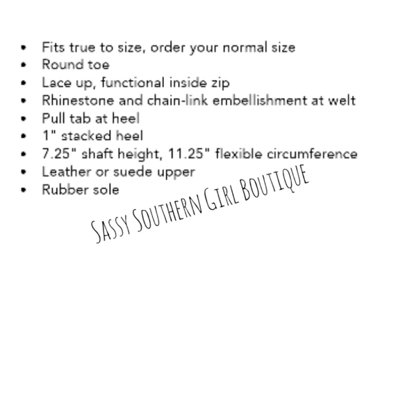 🆕⭐ VINCE CAMUTO suede mocha brown rhinestone combat boots - Picture 12 of 12